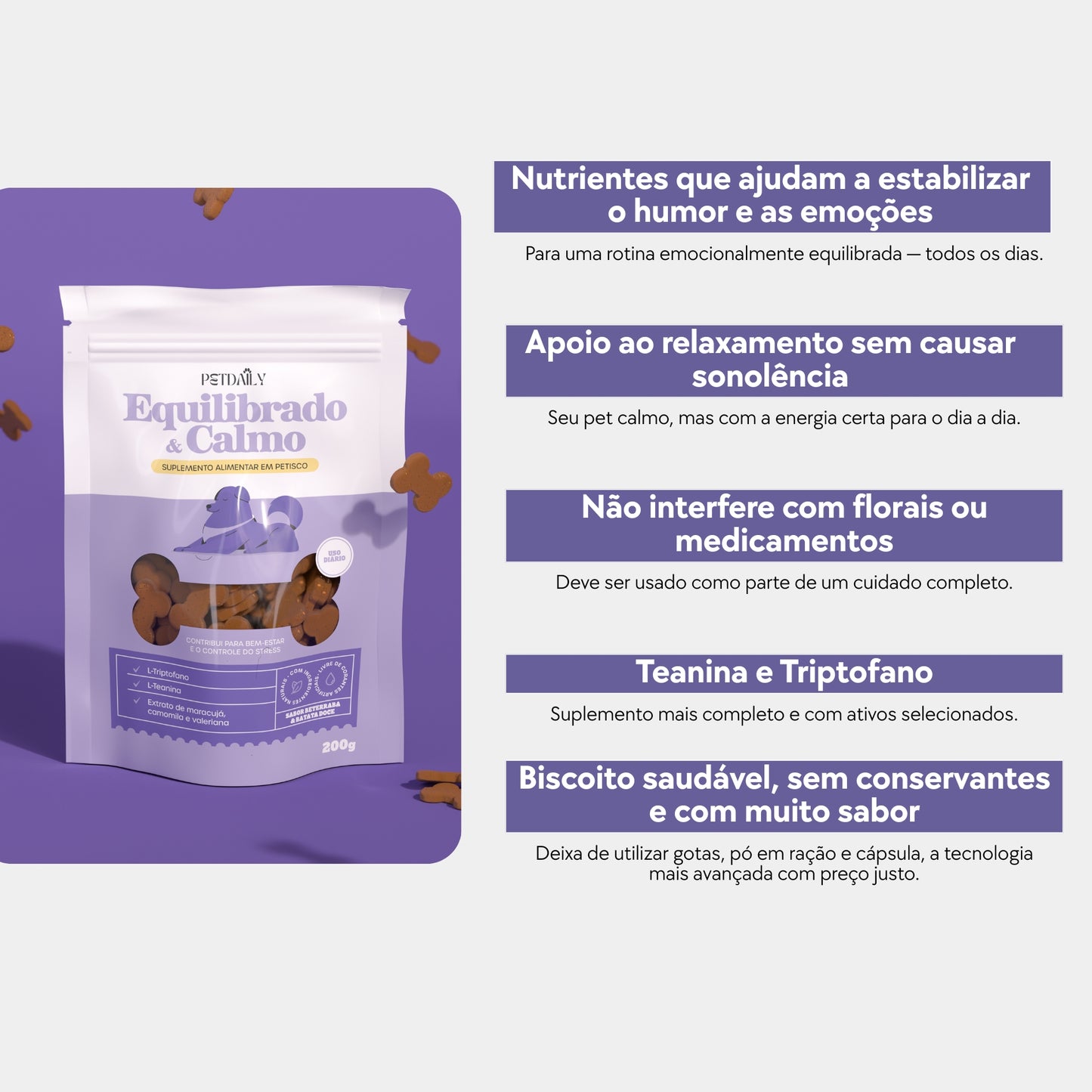 SUPLEMENTO EQUILIBRADO E CALMO
