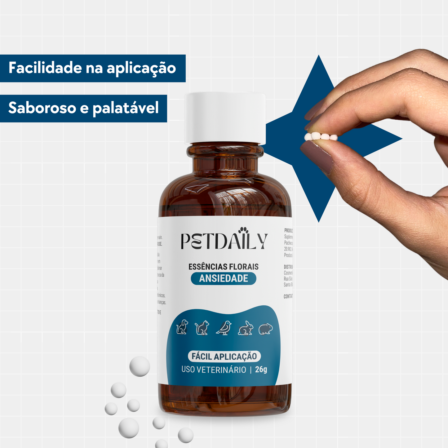 Floral Pet Ansiedade