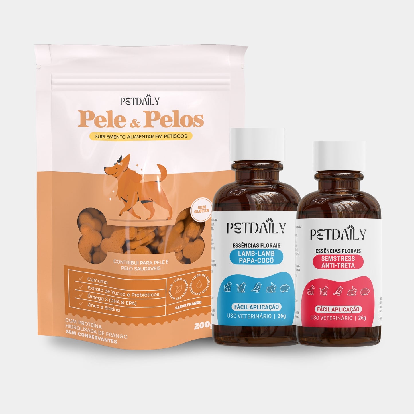 Kit Pelos e Pele