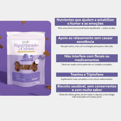 SUPLEMENTO EQUILIBRADO E CALMO