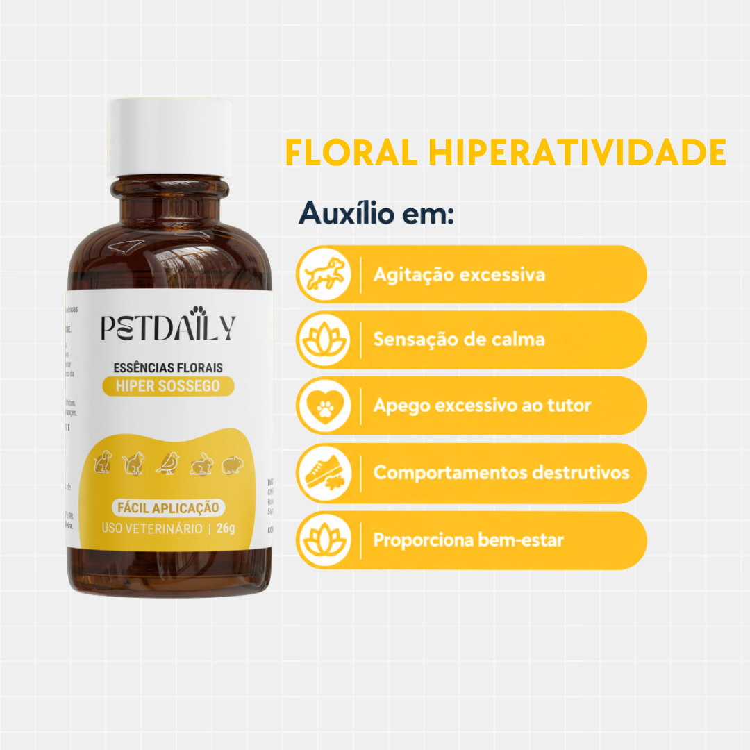 Floral Pet Hiperatividade