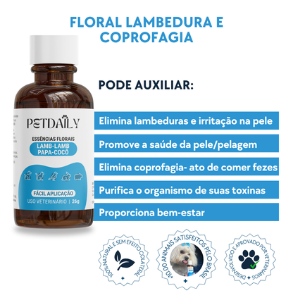 Floral Pet Lambedura e Coprofagia