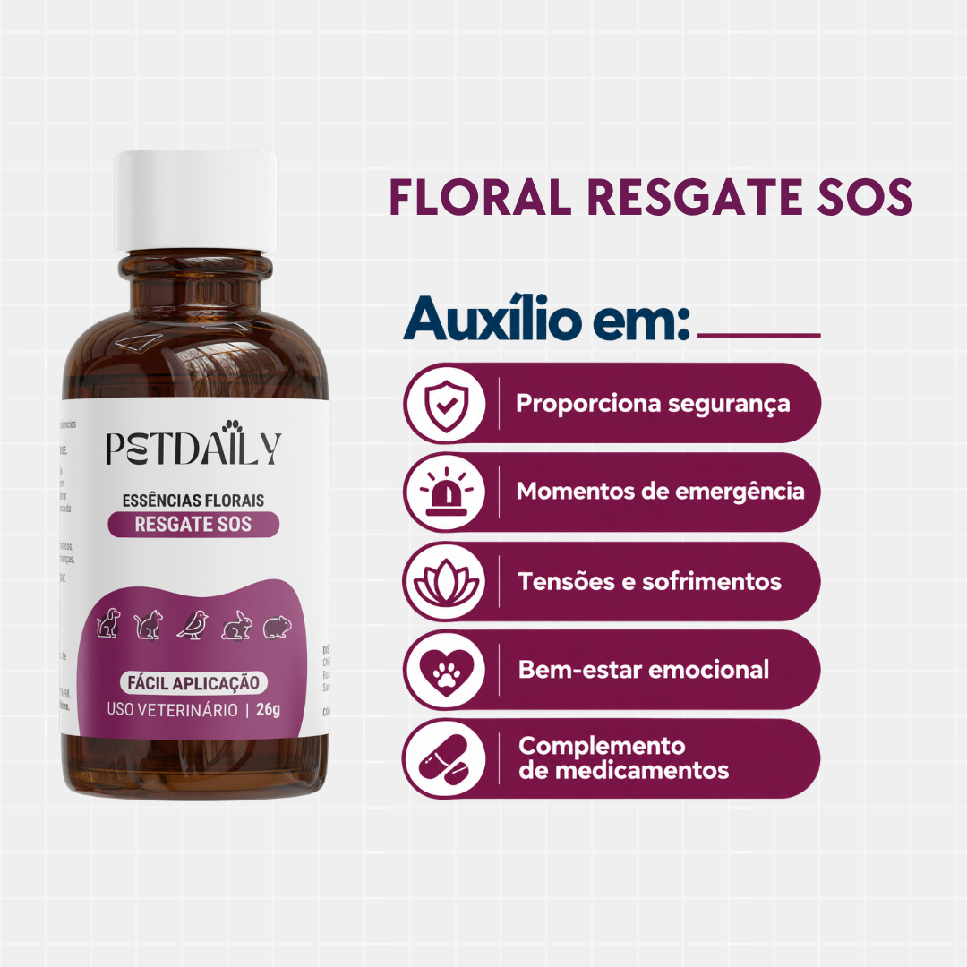 Floral Pet Resgate SOS