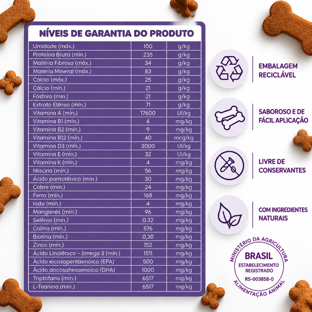 SUPLEMENTO EQUILIBRADO E CALMO