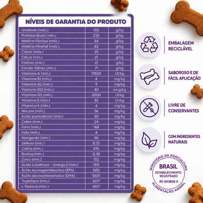 SUPLEMENTO EQUILIBRADO E CALMO