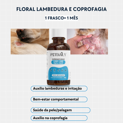 Floral Pet Lambedura e Coprofagia