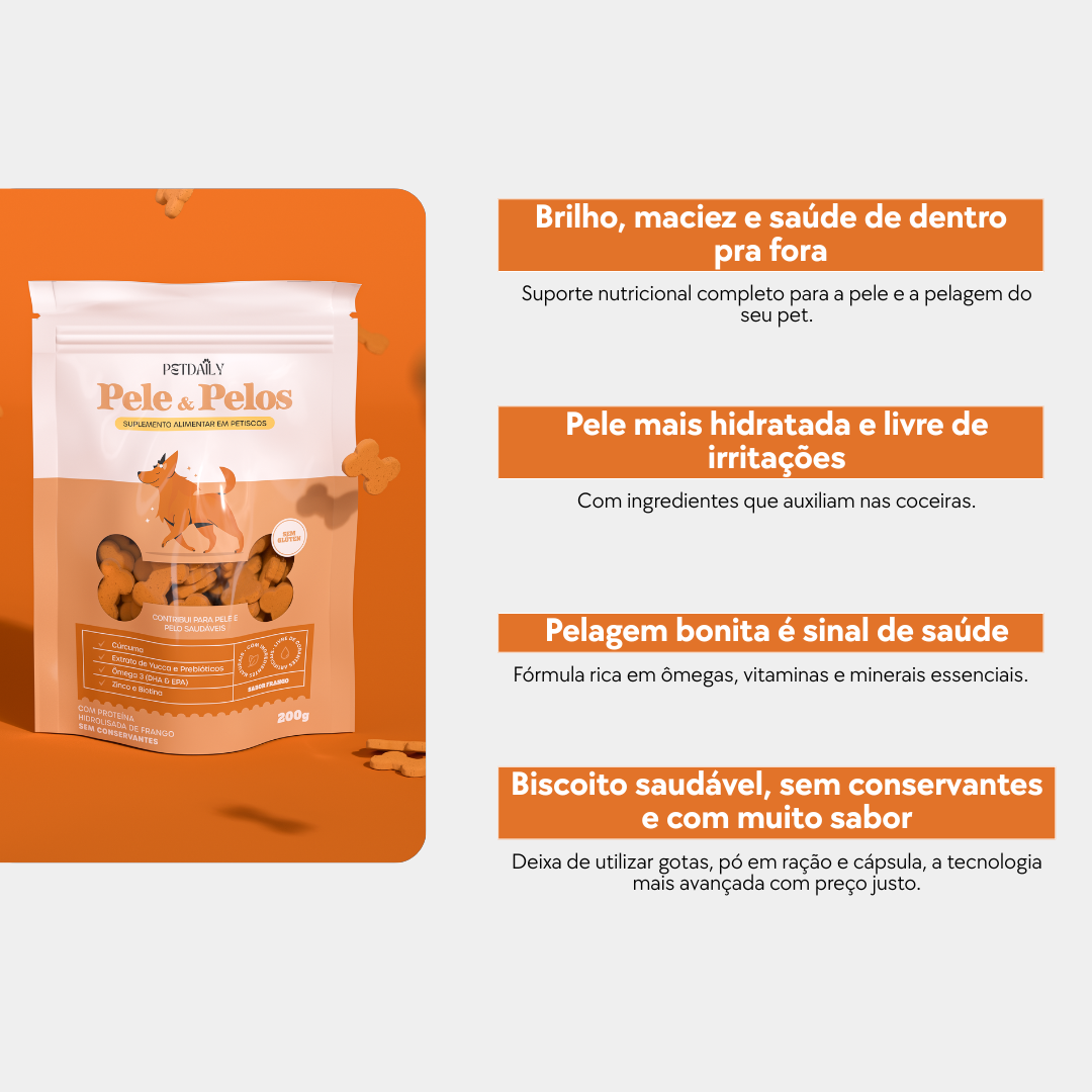 SUPLEMENTO PELE E PELOS