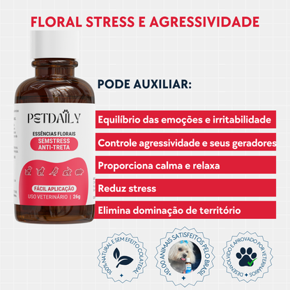 Floral Pet Stress e Agressividade
